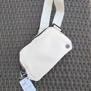 Lululemon Athletica Cream Belt Bag